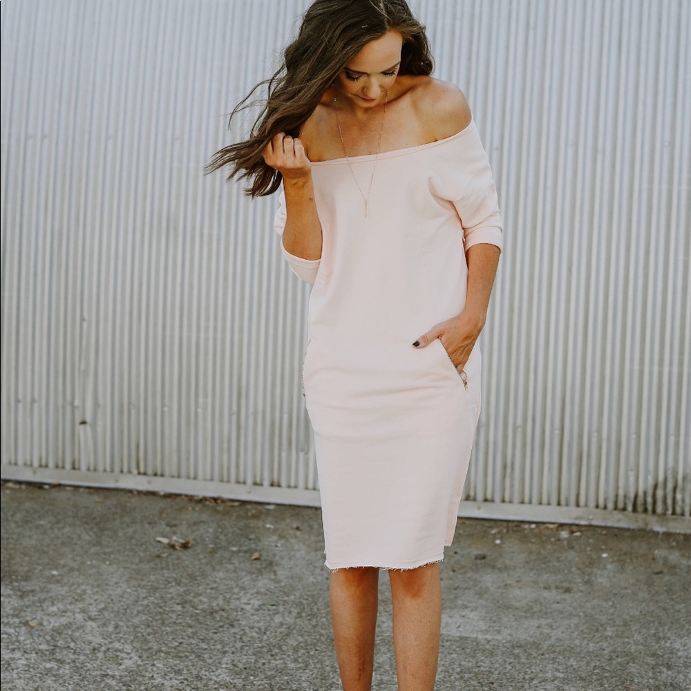 Maternity Blush Sweater Dress 💕🤰🏼